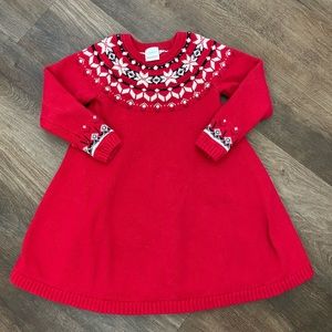 Hanna Andersson Christmas fair isle dress